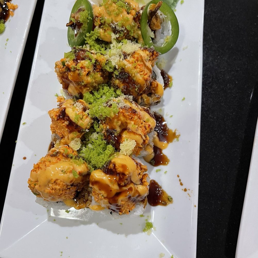 Yotsuba - Centipede sushi roll - Japanese Near Me - Ann Arbor, Michigan Yotsuba - Centipede sushi roll - Japanese Near Me - Ann Arbor, Michigan