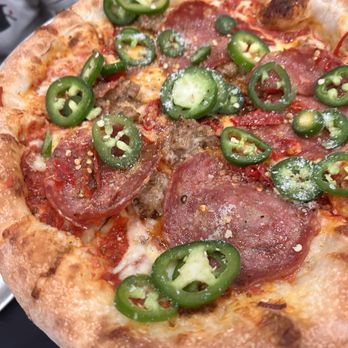 Grace Pizza and Shakes - Heat Wave (+ jalapeños) - Pizza Near Me - Houston, Texas