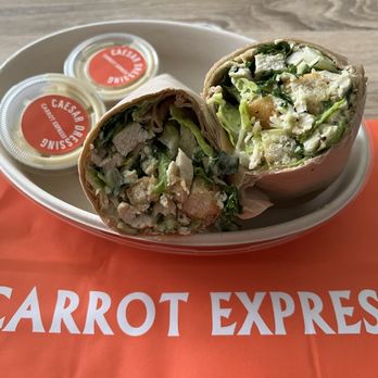 Carrot Express - Chicken Caesar - Salad Near Me - Fort Lauderdale, Florida Carrot Express - Chicken Caesar - Salad Near Me - Fort Lauderdale, Florida