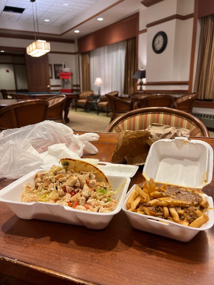 Food from L George's Coney Island