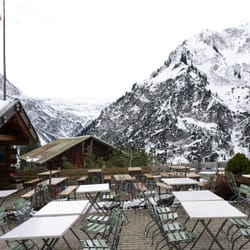 Berggasthof Bühlalpe - Terrasse mit Aussicht