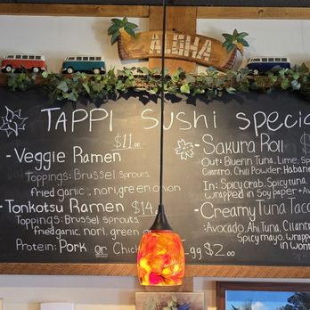 Tappi Diner - Specials 3/25 - Sushi Bars Near Me - San Diego, California Tappi Diner - Specials 3/25 - Sushi Bars Near Me - San Diego, California
