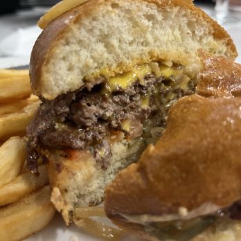 Pressed - Double cheese burger and fries. - Burgers Near Me - Rohnert Park, California Pressed - Double cheese burger and fries. - Burgers Near Me - Rohnert Park, California