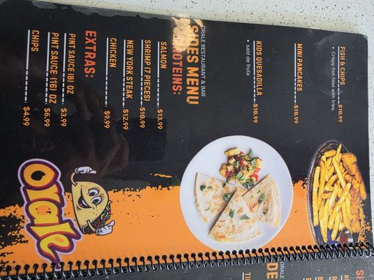 Menu photo 4 Orale Restaurant Bar San Jose, CA Menu photo 4 Orale Restaurant Bar San Jose, CA
