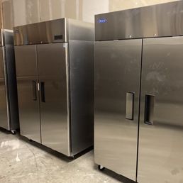 Moved these 3 large freezers quickly and carefully.