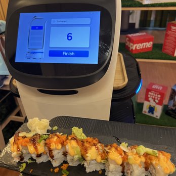 SAGA Kitchen - 10/5/22 White Tiger, delivered by the robot - Dim Sum Near Me - Alameda, California SAGA Kitchen - 10/5/22 White Tiger, delivered by the robot - Dim Sum Near Me - Alameda, California