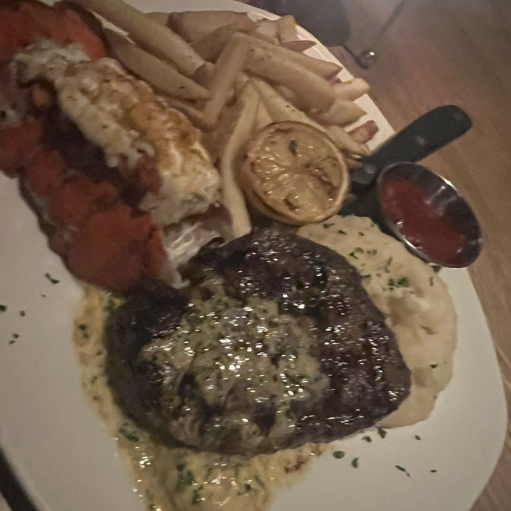 Bonefish Grill - Filet* & Steamed Lobster Tail - Seafood Near Me - Tampa, Florida