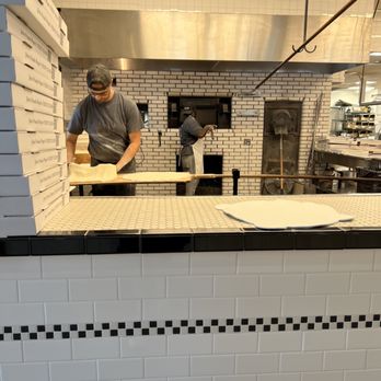 Frank Pepe Pizzeria Napoletana - There making the pizza right there! - Pizza Near Me - Warwick, Rhode Island Frank Pepe Pizzeria Napoletana - There making the pizza right there! - Pizza Near Me - Warwick, Rhode Island