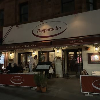 Pappardella - Front with outdoor dining. There's also outdoor dining in the side street. - Italian Near Me - New York, New York Pappardella - Front with outdoor dining. There's also outdoor dining in the side street. - Italian Near Me - New York, New York