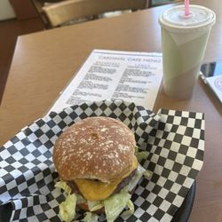 Cardinal Café - The cardinal burger