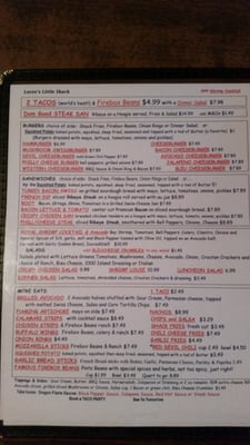 Menu photo 5 Loree's Little Shack Rocklin, CA