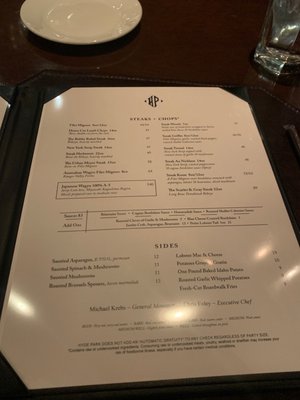 Menu photo 5 Hyde Park Prime Steakhouse Dublin, OH Menu photo 5 Hyde Park Prime Steakhouse Dublin, OH