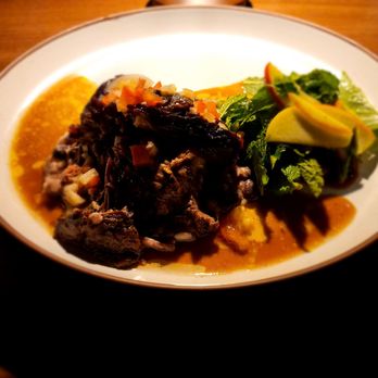 Brasero - Braised Short Rib with Feijoada Risotto, Apple and Herb Salad - Latin American Near Me - Chicago, Illinois