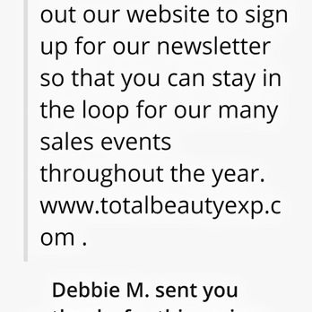Total Beauty Experience - Cosmetics & Beauty Supply Near Me - Sacramento, California Total Beauty Experience - Cosmetics & Beauty Supply Near Me - Sacramento, California