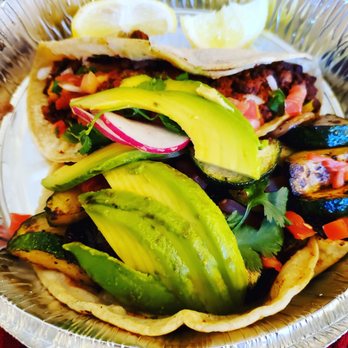 Phatties - Mixed mushrooms and adobada tacos - Mexican Near Me - Escondido, California