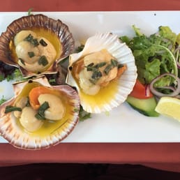 Scallops in butter! AMAZING!