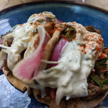 La Casa Sena - Lamb "tacos" - Mediterranean Near Me - Santa Fe, New Mexico