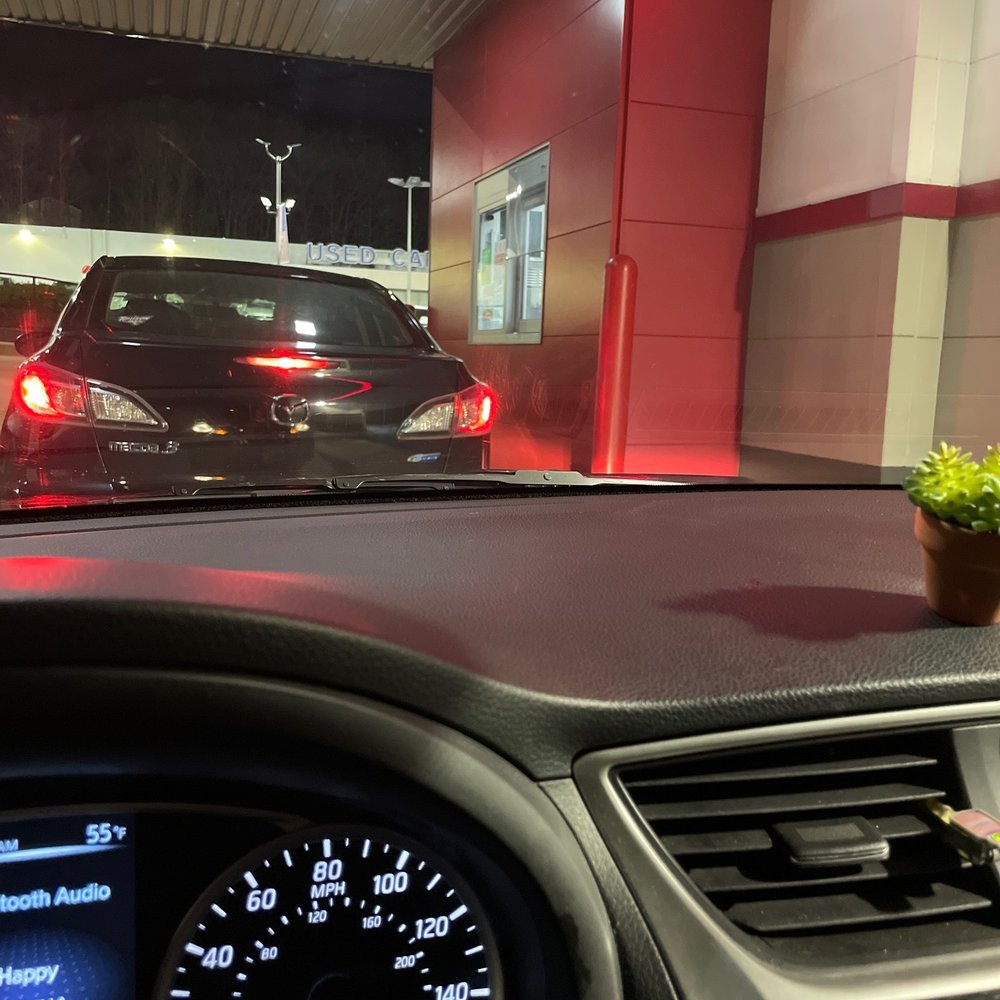 Drive thru line Drive thru line