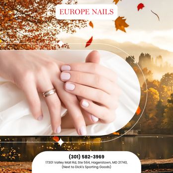 Europe Nails - Autumn nails are trending and we're here for it! Join the trend by booking your appointment with us today! - Nail Salons Near Me - Hagerstown, Maryland Europe Nails - Autumn nails are trending and we're here for it! Join the trend by booking your appointment with us today! - Nail Salons Near Me - Hagerstown, Maryland