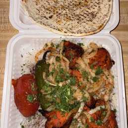 Chicken Kabob Plate Chicken Kabob Plate