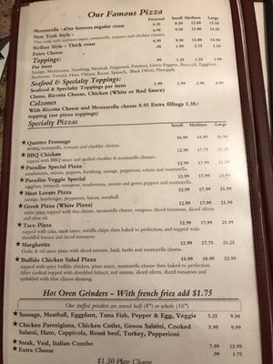 Menu photo 5 Paradise Pizza & Crazy Pancake New Britain, CT