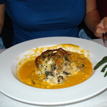 Black Cat Bistro - Three Cheese Baked Eggplant - New American Near Me - Cambria, California Black Cat Bistro - Three Cheese Baked Eggplant - New American Near Me - Cambria, California