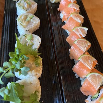 Sushi Ran - Citrus salmon roll - Sushi Bars Near Me - Sausalito, California Sushi Ran - Citrus salmon roll - Sushi Bars Near Me - Sausalito, California