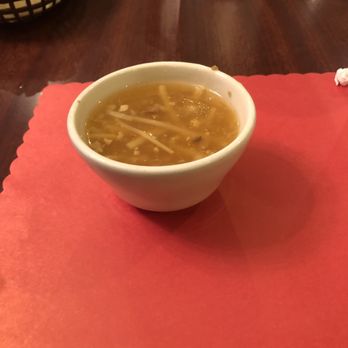 Orchid Cafe - The soup they give you before you get your meal. Tastes just as good as it did more than 13 years ago. - Thai Near Me - Troy, Michigan