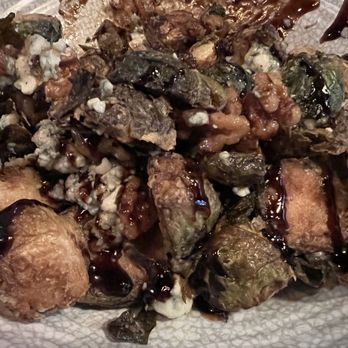 Forbes Tavern - Brussels Sprouts w/ Walnuts & Gorgonzola - Beer Bar Near Me - Pittsburgh, Pennsylvania Forbes Tavern - Brussels Sprouts w/ Walnuts & Gorgonzola - Beer Bar Near Me - Pittsburgh, Pennsylvania