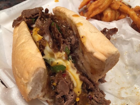 Photo of Fatballs - Jacksonville, FL, US. My absolute most favorite Philly cheesesteak in town!   I add a little kicker to it though