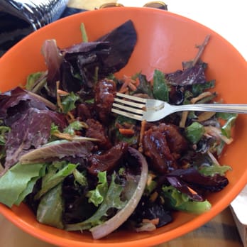 Green Restaurant - Ranchero Salad with vegan "wings"! - Vegan Near Me - Phoenix, Arizona