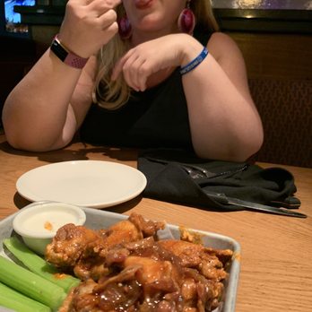 BJ's Restaurant & Brewhouse - My wife, not sharing... it's all good, she got the wings and I got her... nice trade I think ! - Breweries Near Me - Lutz, Florida BJ's Restaurant & Brewhouse - My wife, not sharing... it's all good, she got the wings and I got her... nice trade I think ! - Breweries Near Me - Lutz, Florida