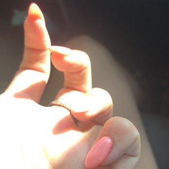 Deluxe Nails & Spa - you can see marks where the clear didn't get put on correctly - Nail Salons Near Me - Midlothian, Virginia Deluxe Nails & Spa - you can see marks where the clear didn't get put on correctly - Nail Salons Near Me - Midlothian, Virginia