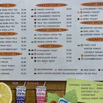 Mellow Tea Studio - Menu (February 2022) - Bubble Tea Near Me - Redondo Beach, California Mellow Tea Studio - Menu (February 2022) - Bubble Tea Near Me - Redondo Beach, California