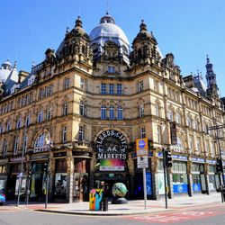 Leeds Kirkgate Market - Leeds Kirkgate Market Building.