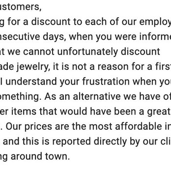 Mystical Bazaar - This is the reply from the owner as I left a one-star review on Google. - Spiritual Shop Near Me - Sedona, Arizona