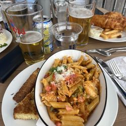 The Dock Food Spirits & Ales - Sun dried tomato and chicken pasta