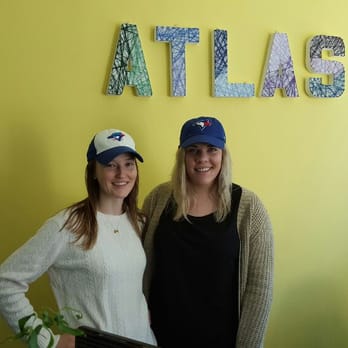 Atlas Chiropractic Centre - Dr. Katherine and Erica supporting the Toronto Blue Jays opening day April 2016. - Chiropractors Near Me - Toronto, Ontario Atlas Chiropractic Centre - Dr. Katherine and Erica supporting the Toronto Blue Jays opening day April 2016. - Chiropractors Near Me - Toronto, Ontario