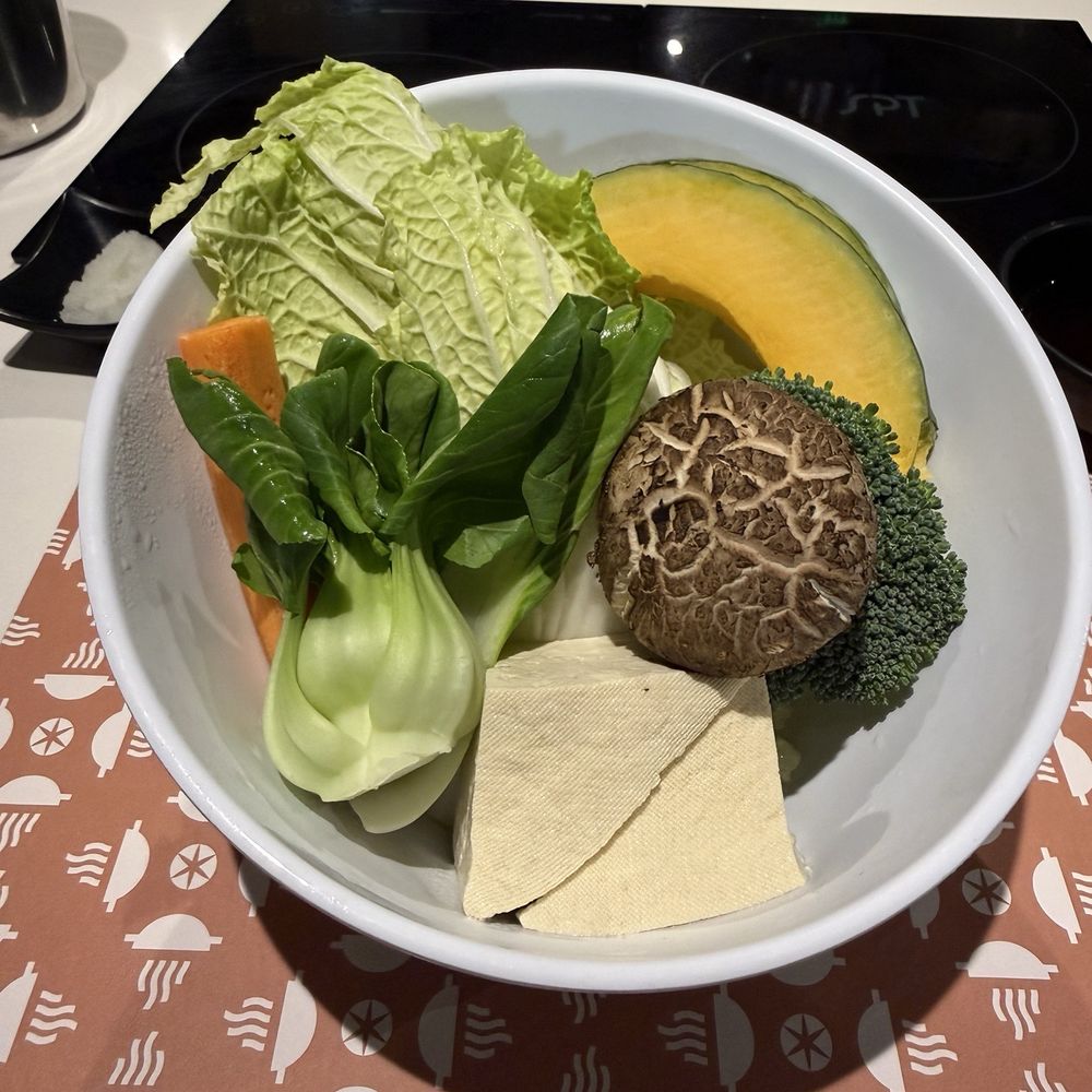 Nabemono Shabu Shabu - Veggies - Japanese Near Me - Alhambra, California Nabemono Shabu Shabu - Veggies - Japanese Near Me - Alhambra, California