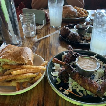 The Parish - Fresh homemade lemonade 1/2 Po-Boy sandwich Bacon wrapped frog legs - Gastropubs Near Me - Tucson, Arizona