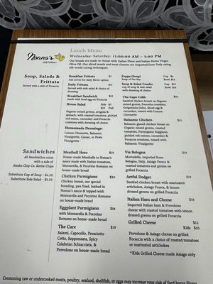 Menu photo 7 Nonna’s Osteria Restaurant Wasilla, AK Menu photo 7 Nonna’s Osteria Restaurant Wasilla, AK