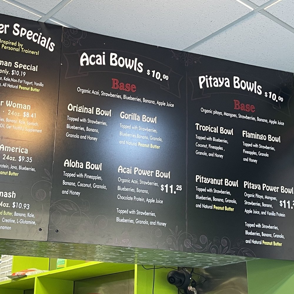 Jungle Juice - 2021 menu - Juice Bars & Smoothies Near Me - Morristown, New Jersey Jungle Juice - 2021 menu - Juice Bars & Smoothies Near Me - Morristown, New Jersey