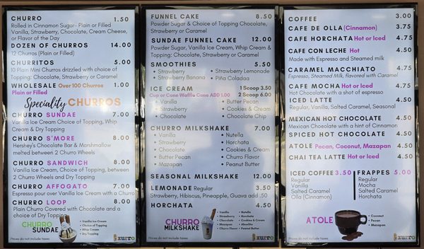 Menu photo 2 Xurro Burbank, IL