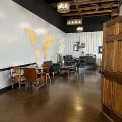 Interior of coffee shop