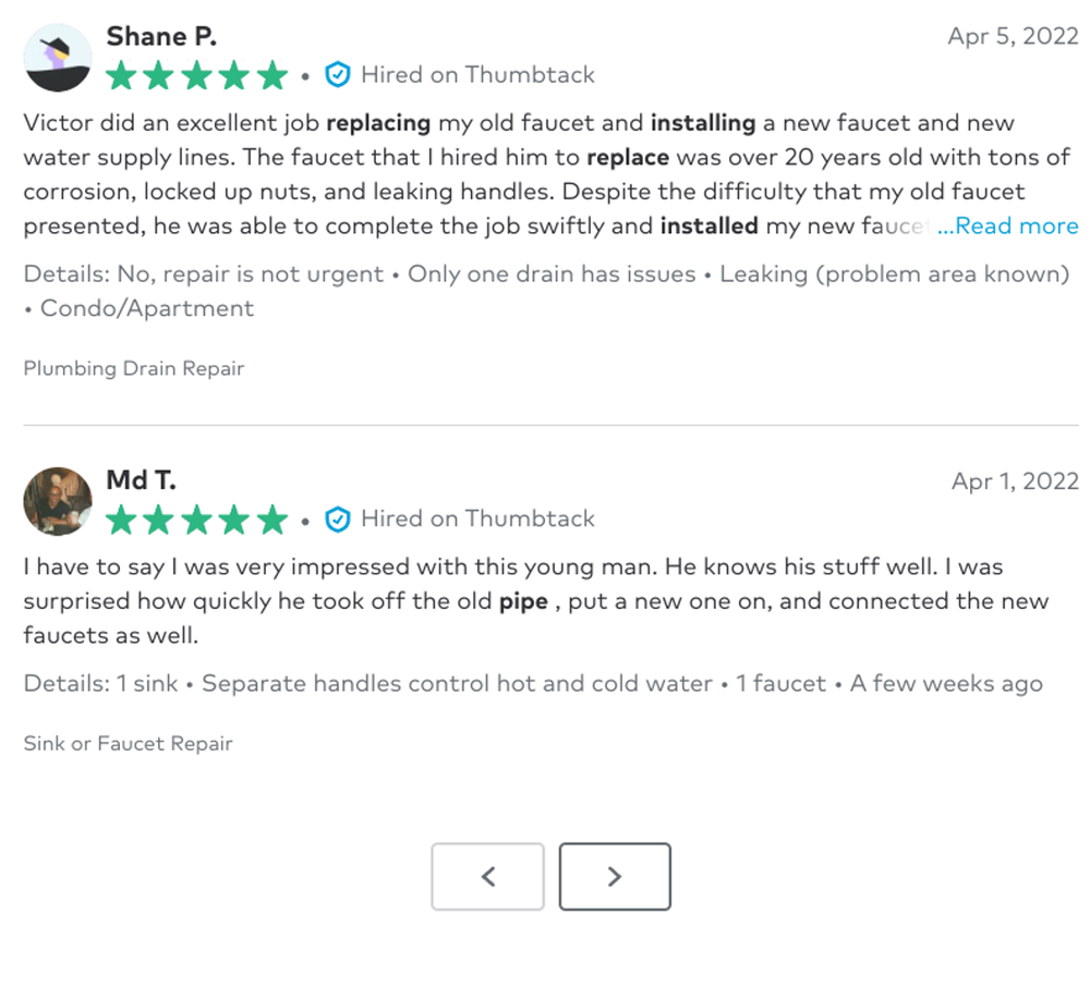 Slide of Exceptional Repairs