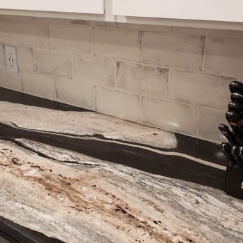 Bedrosians Tile & Stone - a kitchen counter with a knife block - Building Supplies Near Me - Fresno, California Bedrosians Tile & Stone - a kitchen counter with a knife block - Building Supplies Near Me - Fresno, California