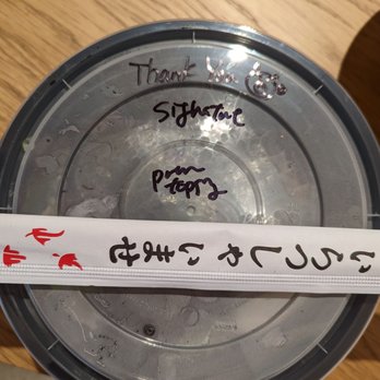 Ikkousha - Toronto - They drew little piggies on each of our takeout containers and labelled them with what broth and extra toppings we got - Ramen Near Me - Toronto, Ontario Ikkousha - Toronto - They drew little piggies on each of our takeout containers and labelled them with what broth and extra toppings we got - Ramen Near Me - Toronto, Ontario