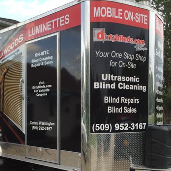 Central blind and shade - New Mobile Ultra Sonic Blind Cleaning Trailer 509-952-3167 - Shades & Blinds Near Me - Yakima, Washington Central blind and shade - New Mobile Ultra Sonic Blind Cleaning Trailer 509-952-3167 - Shades & Blinds Near Me - Yakima, Washington