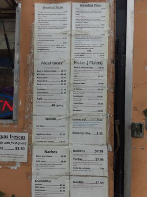 Menu photo 3 Yucatan Tacos And More Austin, TX
