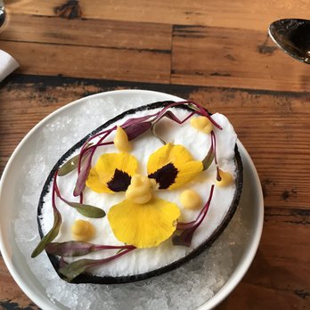 M Sushi - Coconut sorbet ! Perfect closure for the meal and it's better than KFC! - Sushi Bars Near Me - Durham, North Carolina